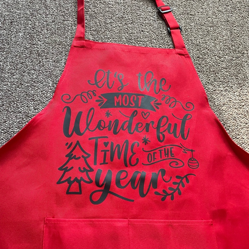 Christmas apron
